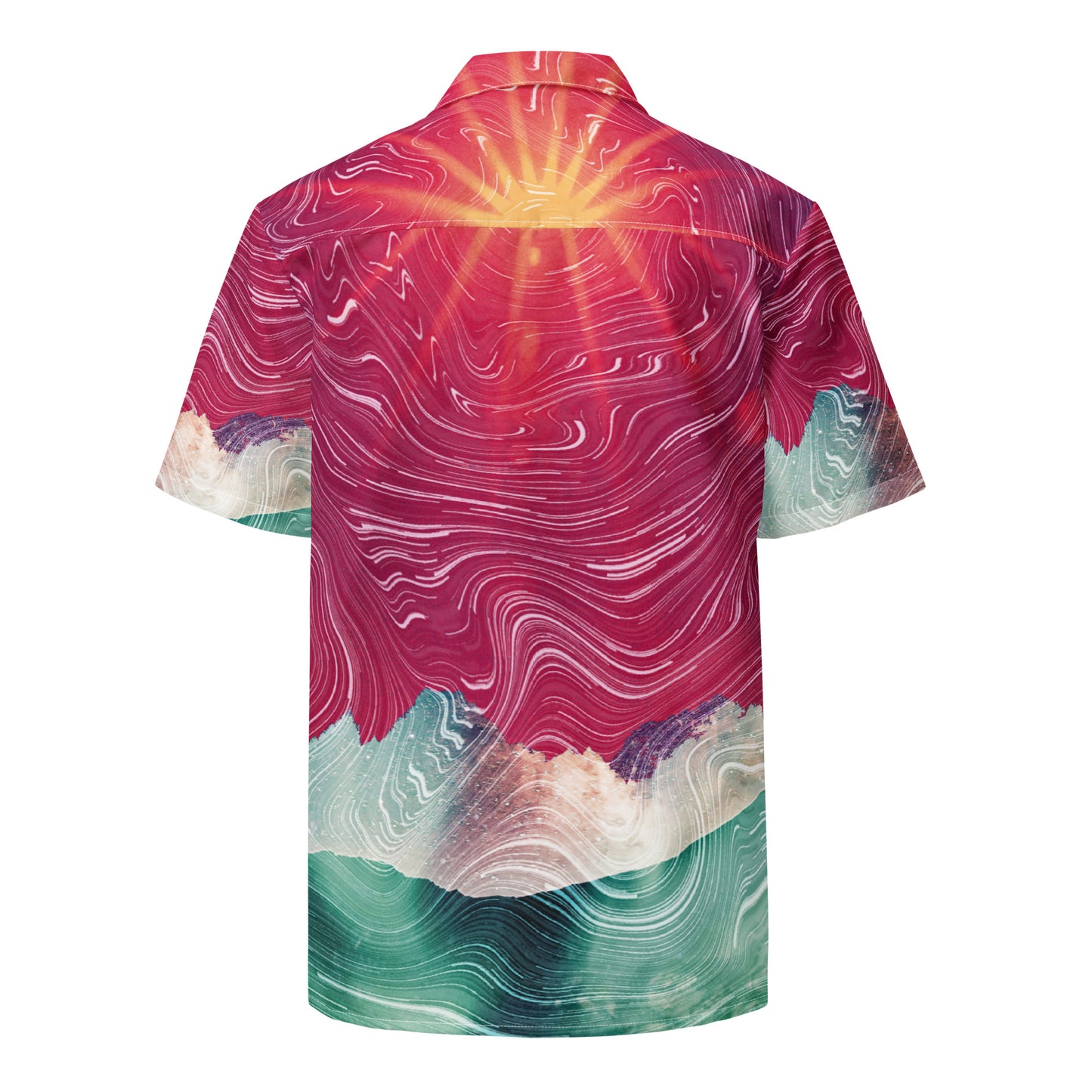 Spring Wind Unisex Button Shirt