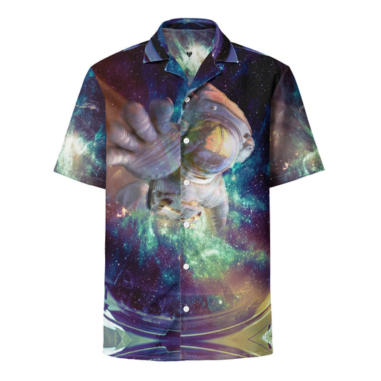 Astronomical Unisex Button Shirt