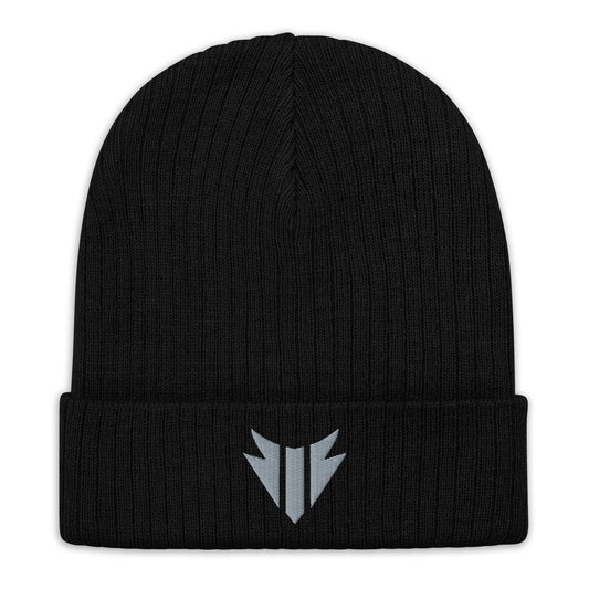Carter Fox Fox Ribbed Knit Beanie