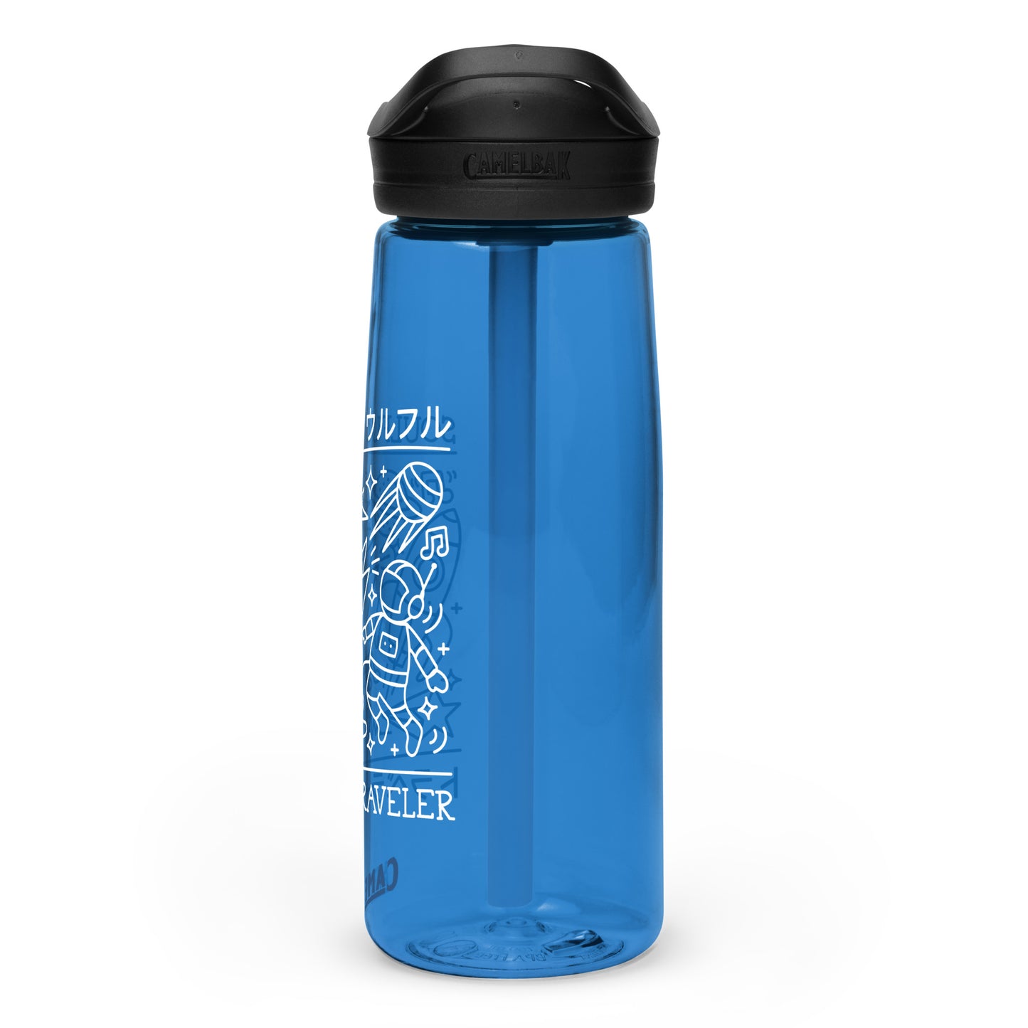 Soulful Traveler Collage Sports Water Bottle
