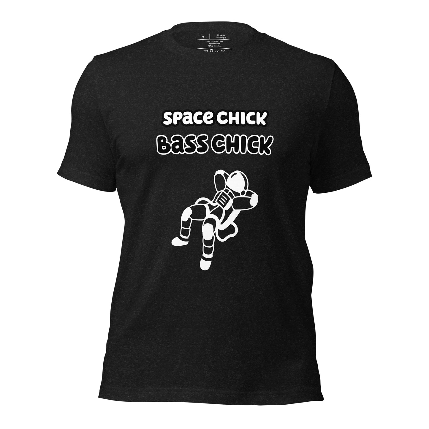 Space Chick Bass Chick T-shirt