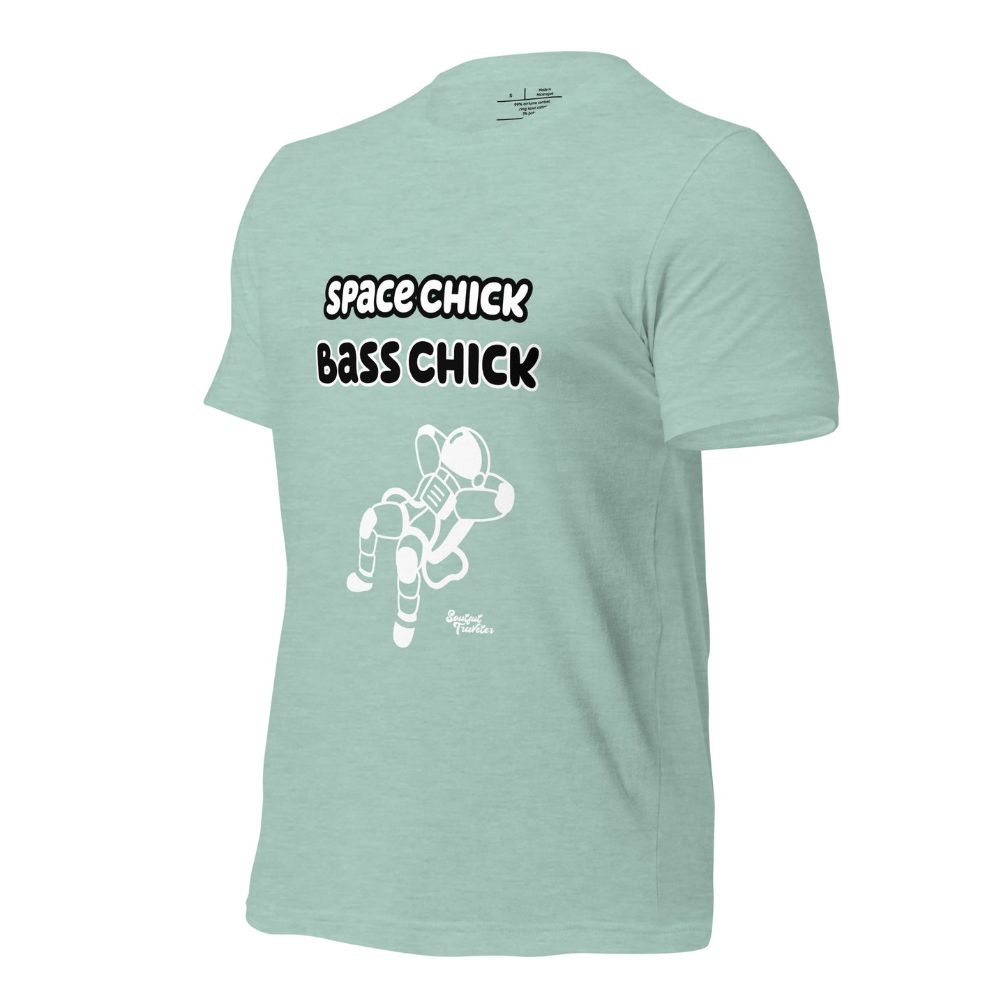 Spacechick Basschick T-shirt