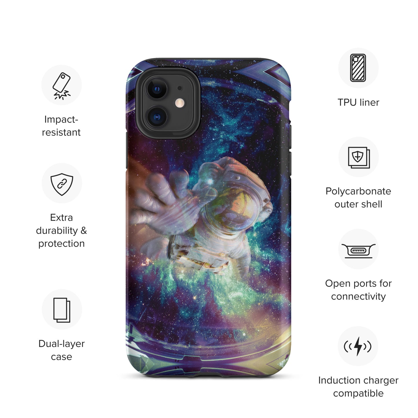Soulful Traveler Astronomical Tough iPhone Case
