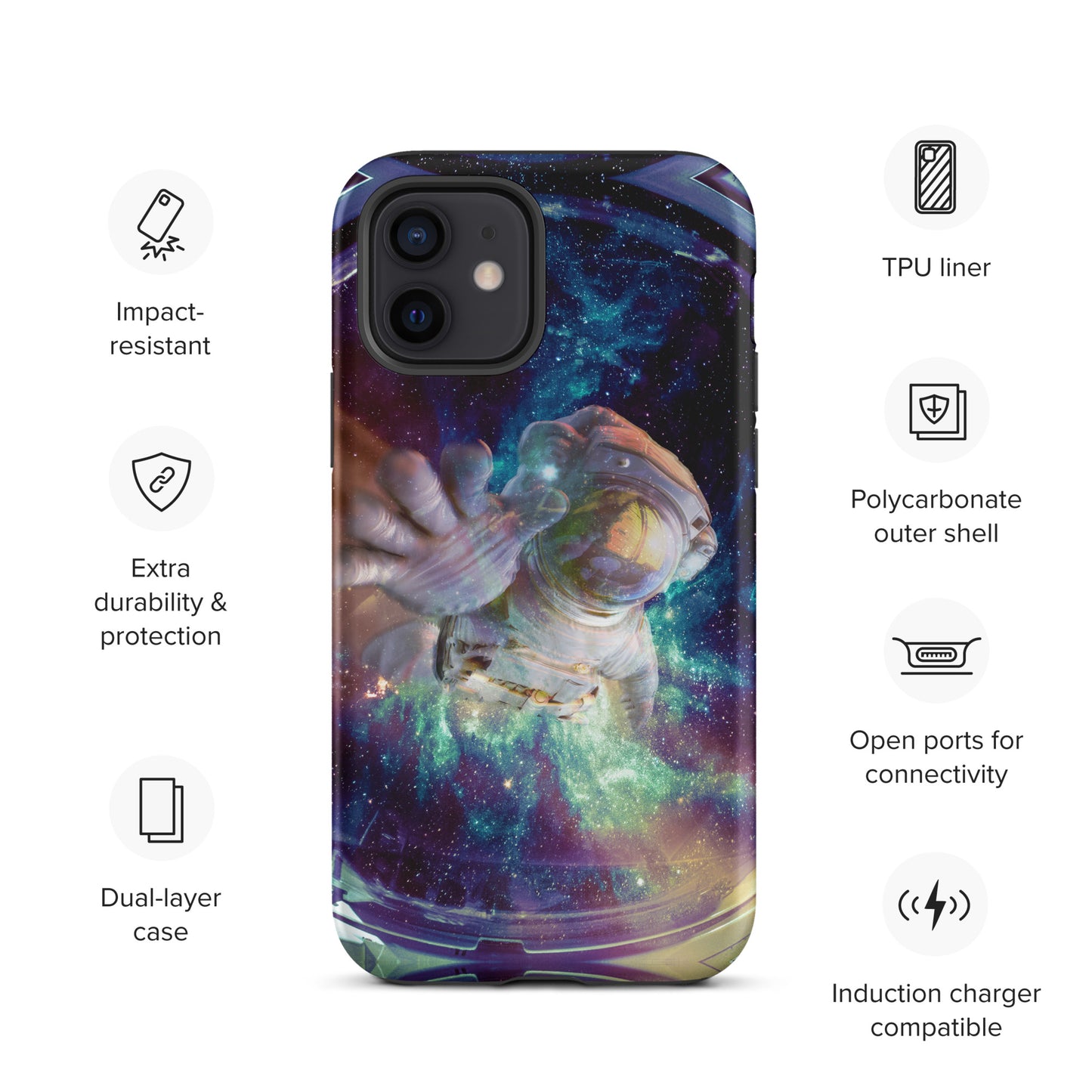 Soulful Traveler Astronomical Tough iPhone Case