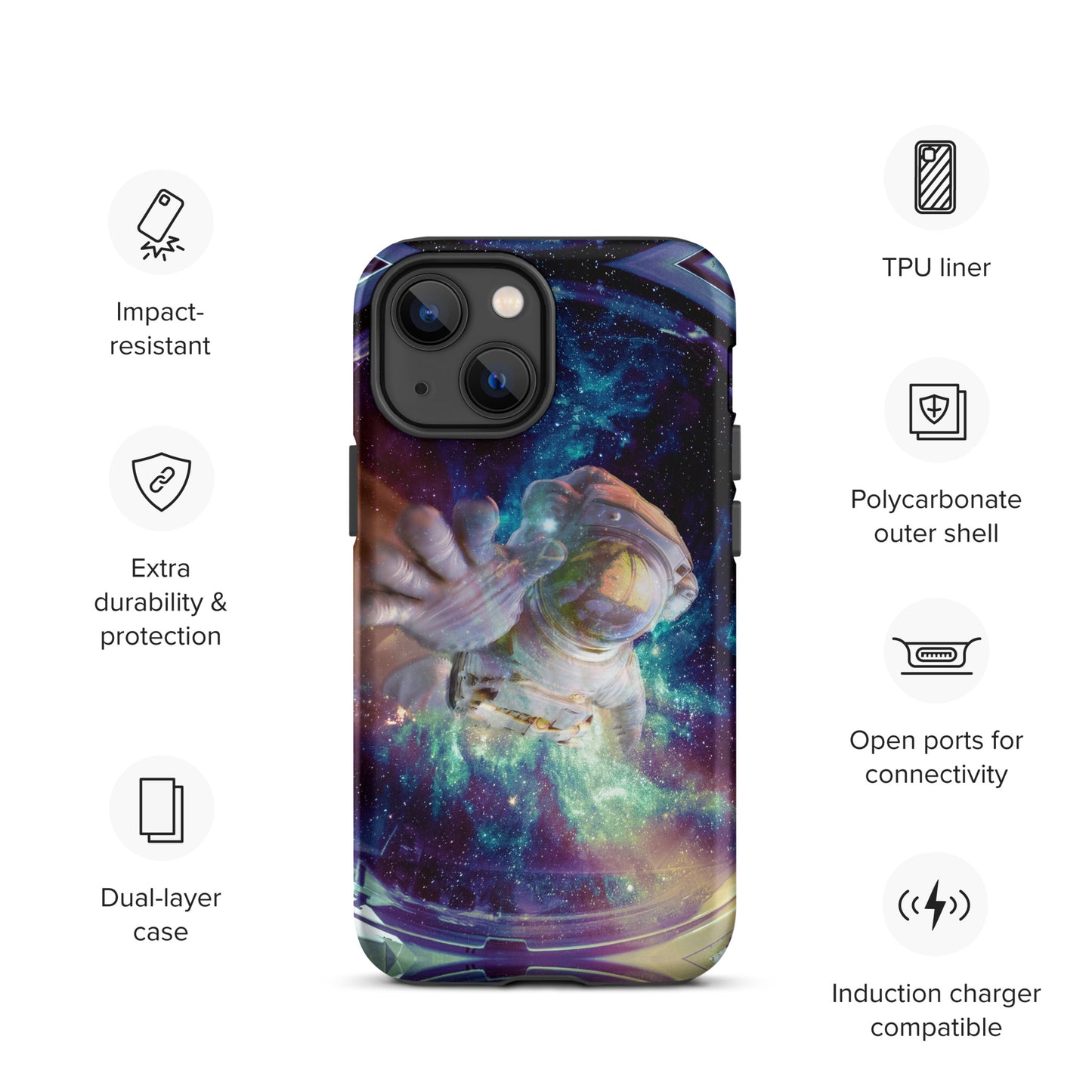 Soulful Traveler Astronomical Tough iPhone Case