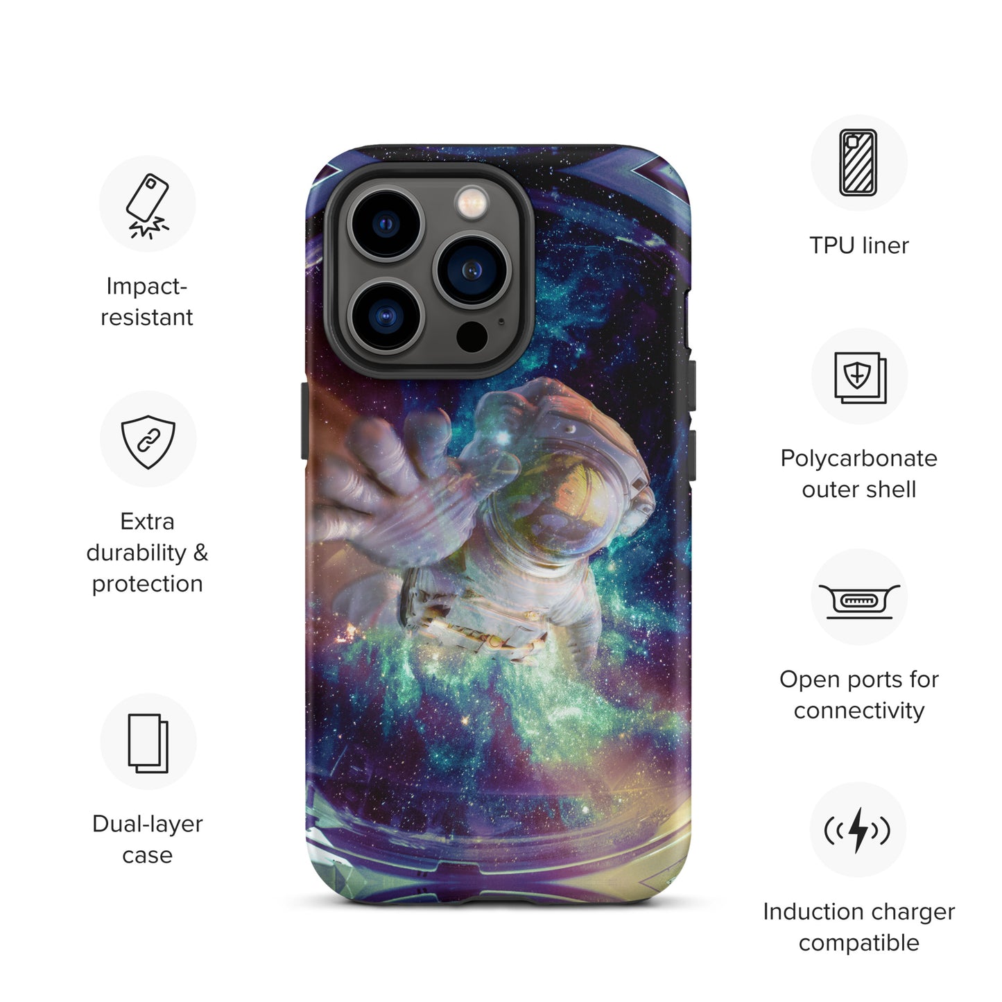 Soulful Traveler Astronomical Tough iPhone Case