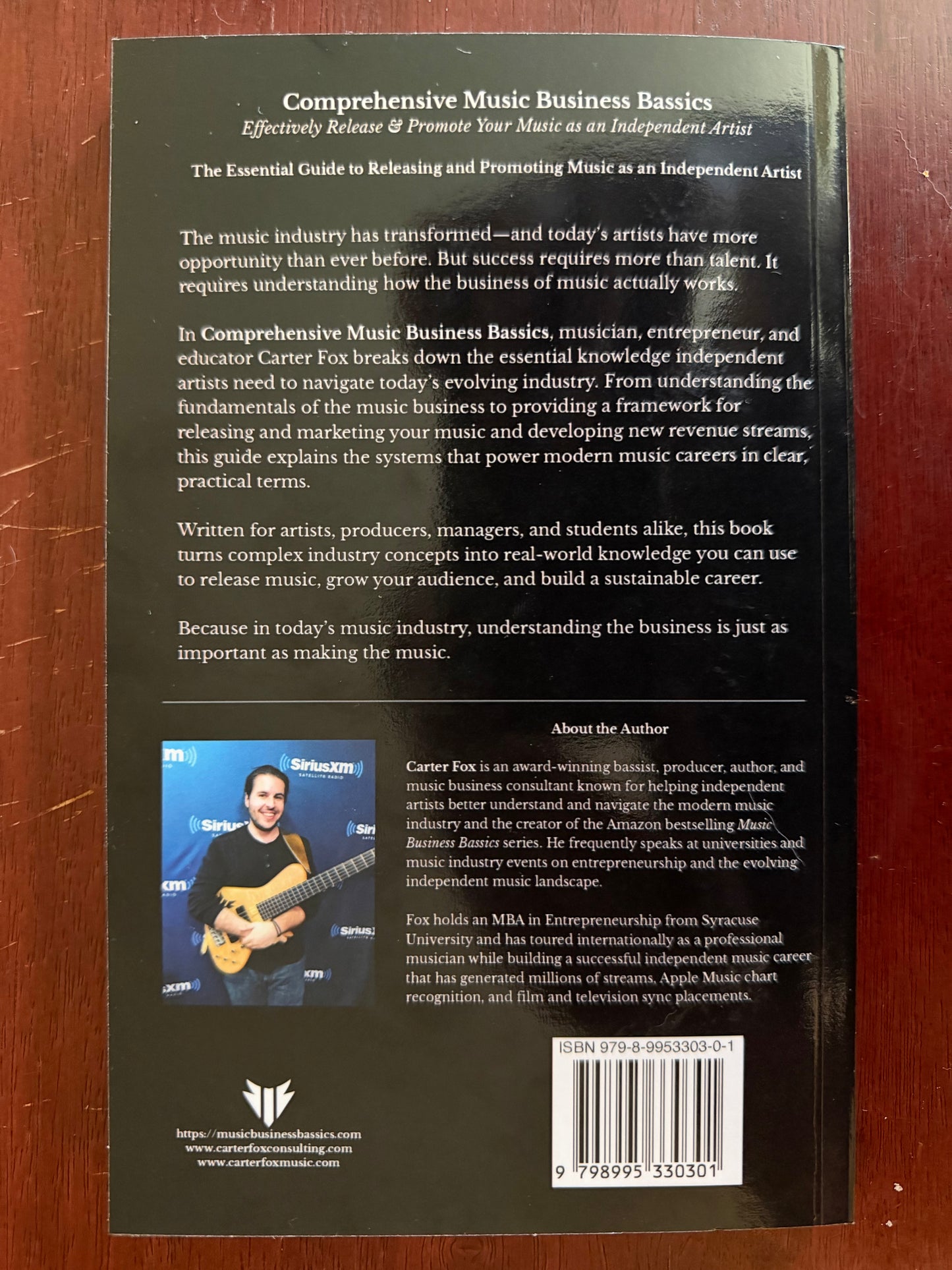 Comprehensive Music Business Bassics (Signed Paperback Edition)
