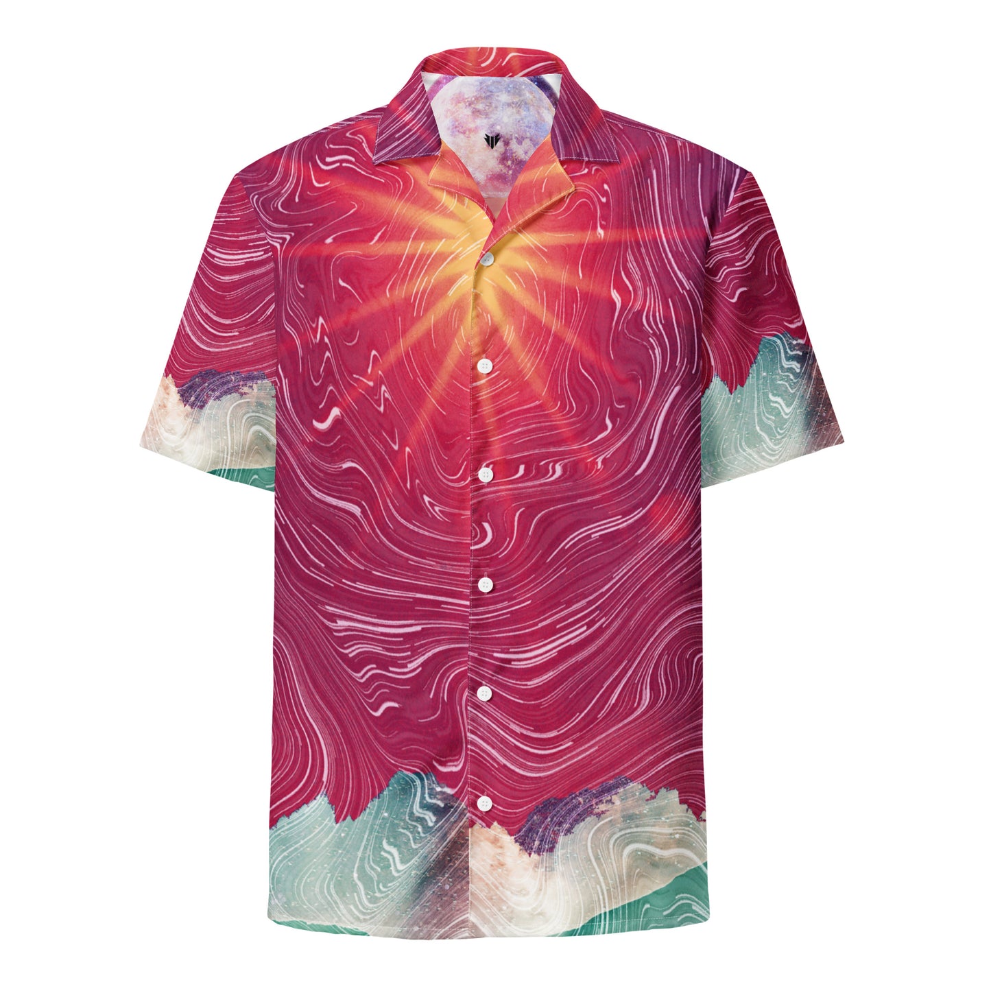 Spring Wind Unisex Button Shirt