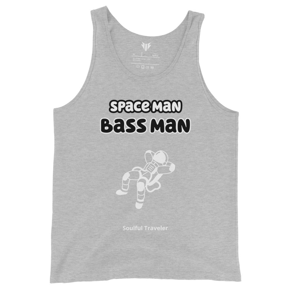 Space Man Bass Man Tank Top