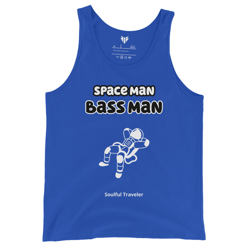 Space Man Bass Man Tank Top