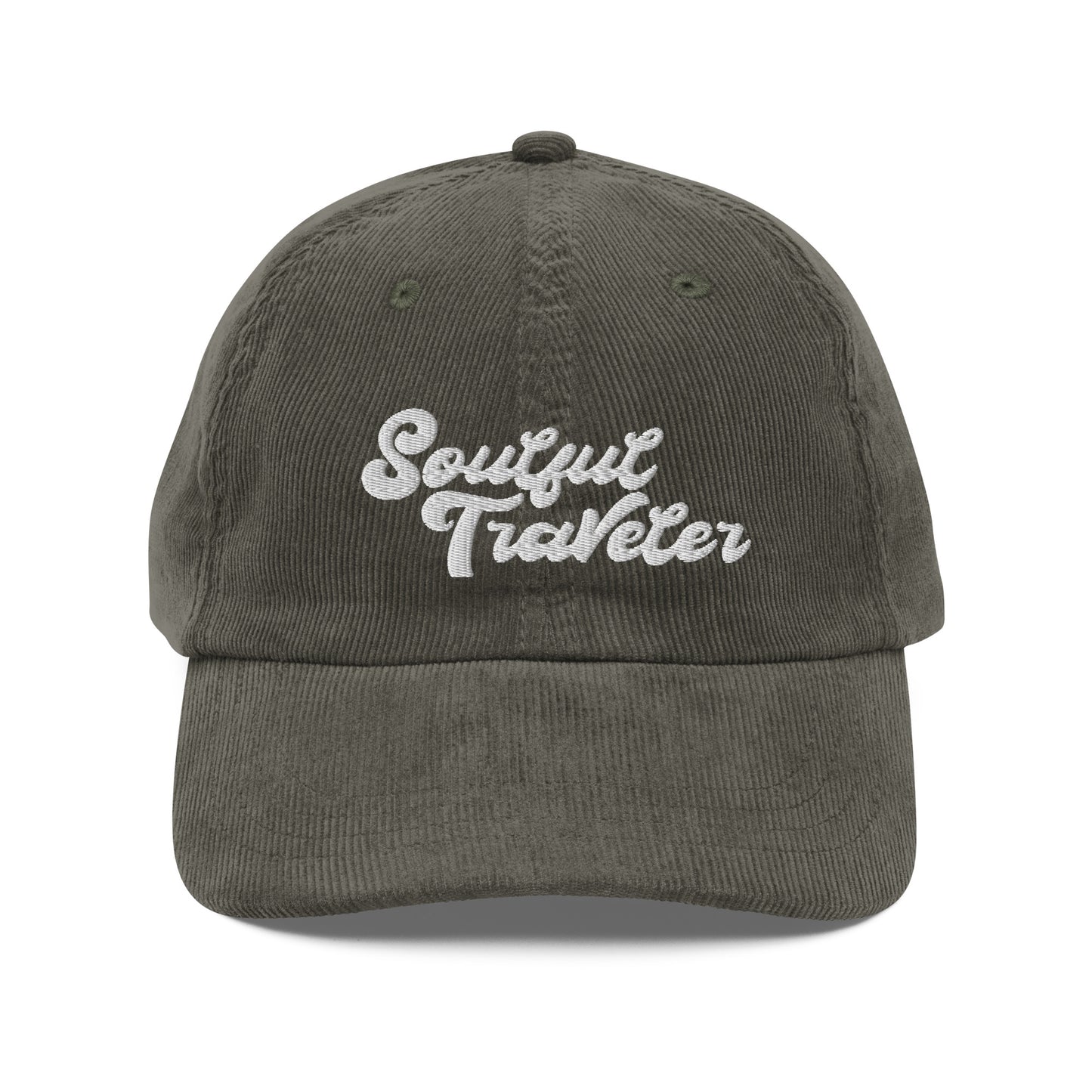 Soulful Traveler Vintage Corduroy Cap