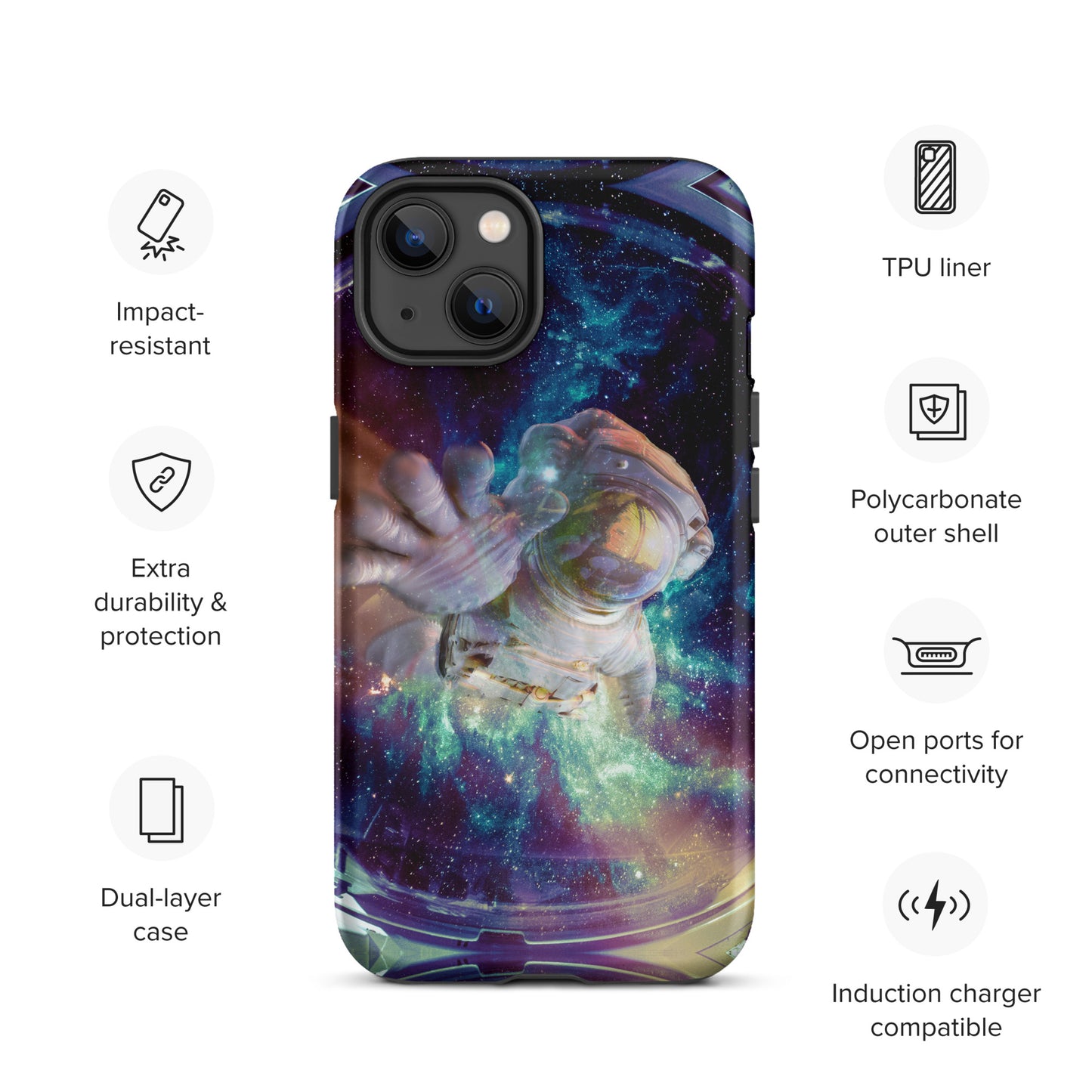 Soulful Traveler Astronomical Tough iPhone Case
